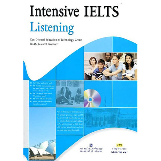 [Mới Nhất - Trọn Bộ] Intensive IELTS listening, reading, speaking, writing