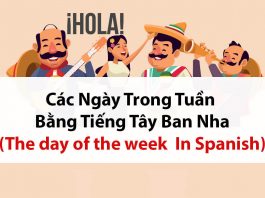 Các ngày trong tuần bằng tiếng Tây Ban Nha | The Days of the Week in Spanish
