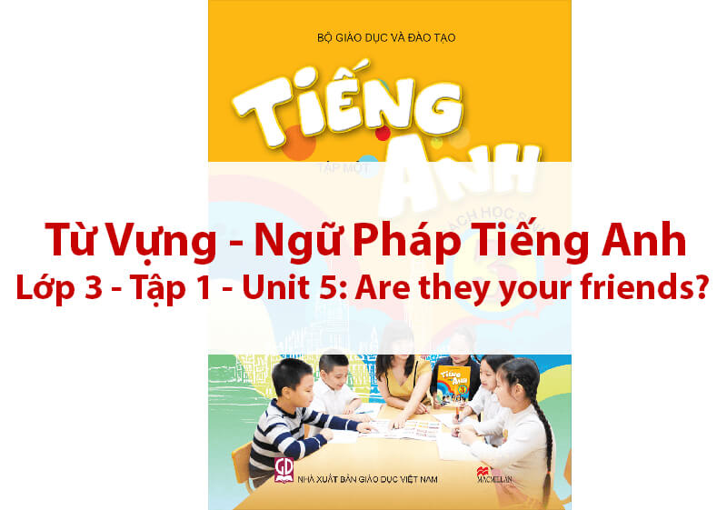Từ Vựng – Ngữ pháp Tiếng Anh Lớp 3 Tập 1 Unit 5: Are they your friends?