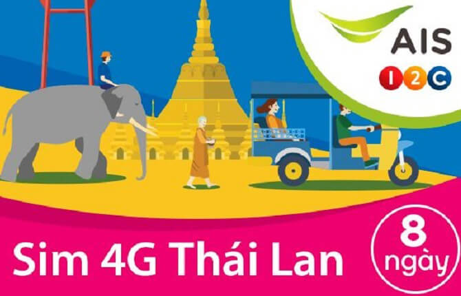[Phải Biết] 3 Cách mua sim 4G - 5G Thái Lan Tại Việt Nam